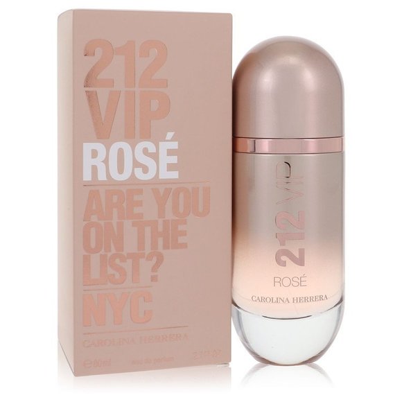 212 VIP Rose by Carolina Herrera Eau De Parfum Spray 2.7 oz - Picture 1 of 1